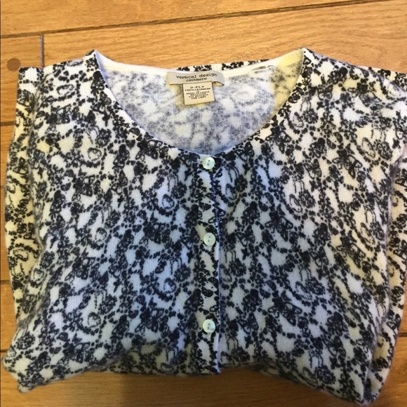 100% Cashmere Cardigan - Picture 3 of 3